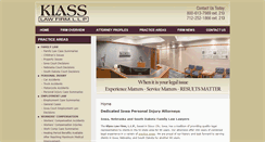 Desktop Screenshot of klasslaw.com